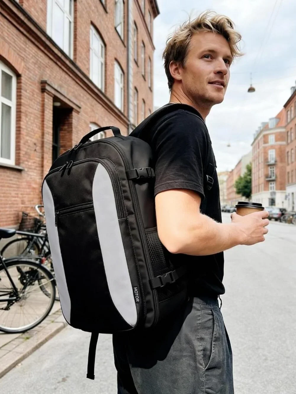 TSA-Friendly Travel Backpack for Men & Women, Waterproof Pocket, Commuter Bag